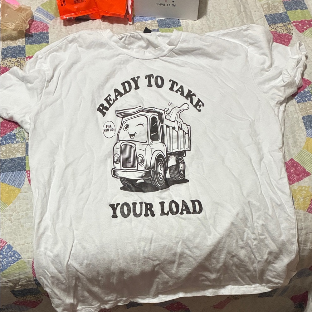 White Graphic Short Sleeve Tee